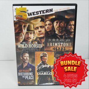 5 Western Movies DVD Collection